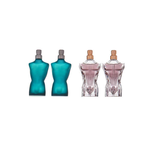 Gifts Set of Le Male Miniatures EDT Spray (2x7ml) and EDP Spray (2x7ml) by Jean Paul Gaultier
