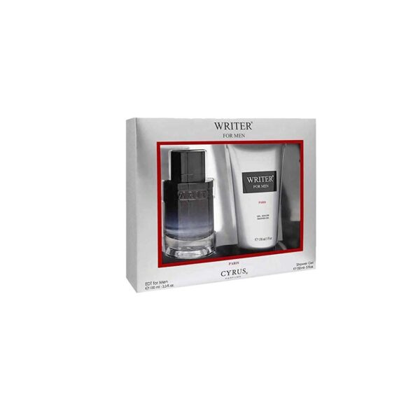 Gift Set of Writer Men EDT Spray (100ml) and Shower Gel (150ml) by Yves De Sistelle